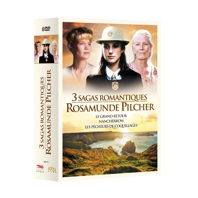 3 SAGAS ROMANTIQUES D'APRES LES ROMANS DE ROSAMUNDE PILCHER (6 DVD)