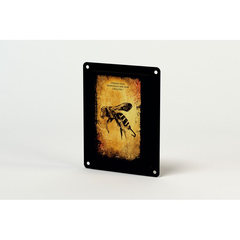 PLAQUE MÉTAL CANDYMAN