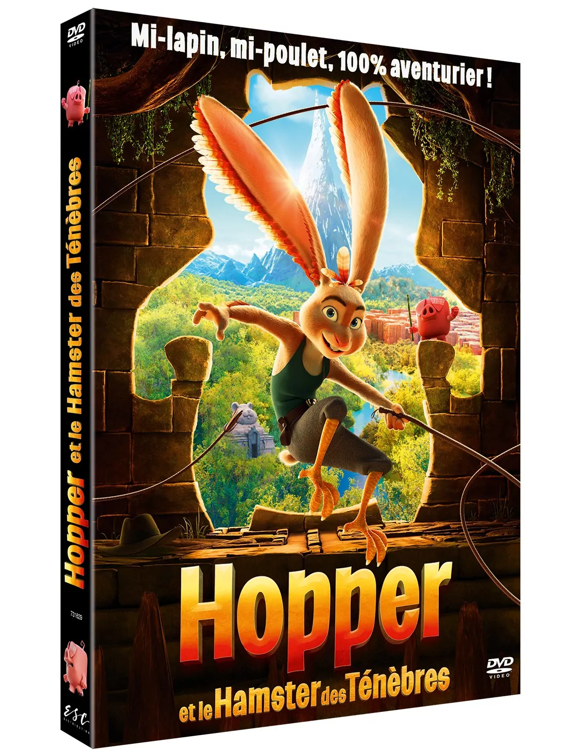 couverture de : Hopper et le hamster des t&eacute;n&egrave;bres
